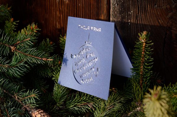 Kartka świąteczna - "wesołych świąt" - firmowe kartki świąteczne